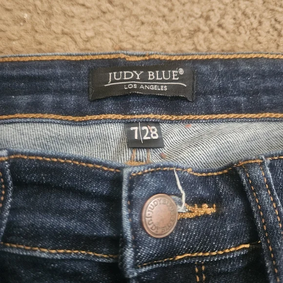 Judy Blue Dark Blue Boot Cut Jeans - Picture 3 of 6